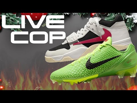 LIVE COP KOBE GRINCH CLEAT & GOAT APP BLACK FRIDAY DROPS!