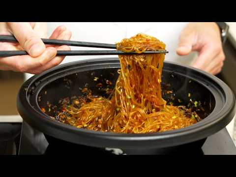 Vegetarian 'Ants Climbing a Tree’ (Sichuan Glass Noodles)