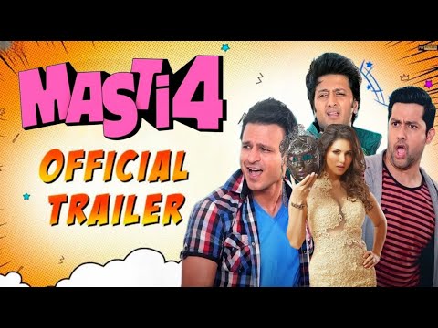 Masti 4 official trailer| romantic comedy movie in Hindi| Ritesh Deshmukh,Vivek Oberoi, Sunny leone