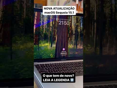 Você não vai acreditar no que tem de novo na nova atualização do MacOs Sequoia ⬇️ leia legenda #mac