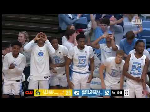 La Salle Explorers vs. North Carolina Tar Heels | Game Highlights | College Basketball | The CW