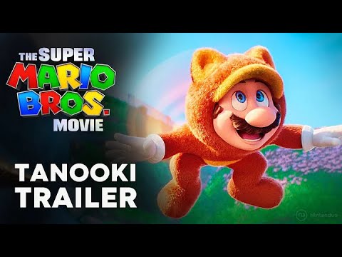 The Super Mario Bros Movie New TV Spot 2023 1080p - Tanooki trailer