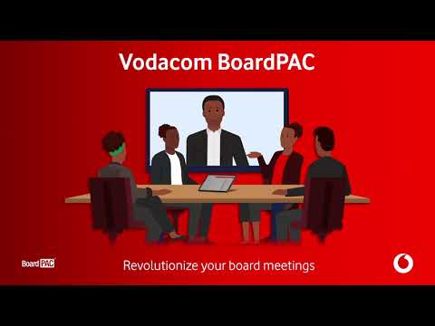 Revolutionize Your Board Meetings with Vodacom BoardPAC