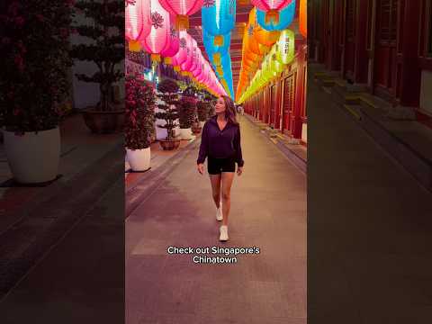 Singapore’s Chinatown! #shorts #fyp #travel