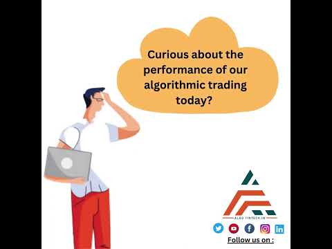 📈 Curious about the performance of our algorithmic trading today? 🤔👀 #tradingstrategy #shortsvideo