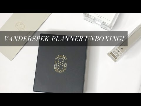 MY FIRST VDS! VANDERSPEK UNBOXING