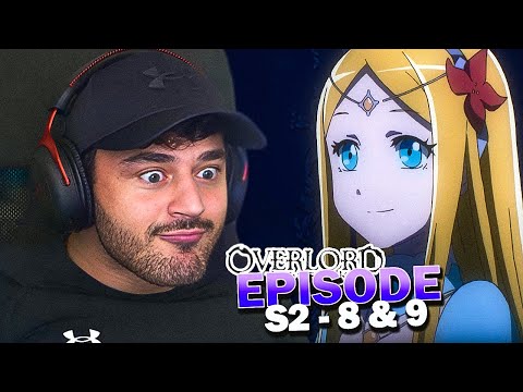 ME DITES PAS QUE... 😲 OVERLORD SAISON 2 EPISODE 8 & 9 REACTION FR !