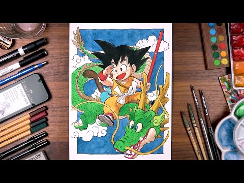 Dragon Ball - Vol.1 Cover | drawholic