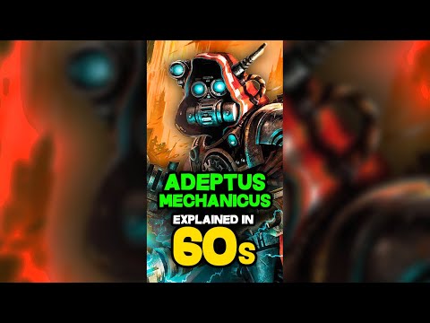 ADEPTUS MECHANICUS and the QUEST FOR KNOWLEDGE explained in 60s - Warhammer 40k Lore #warhammer40k