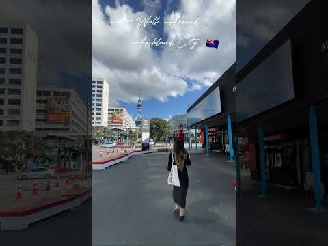 🇳🇿ニュージーランド最大都市オークランドを歩く｜A Walk Around Auckland New Zealand｜#shorts #ニュージーランド #オークランド