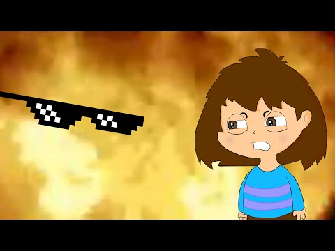 Story of Undertale Outtake: How Not to Wear MLG Sunglasses