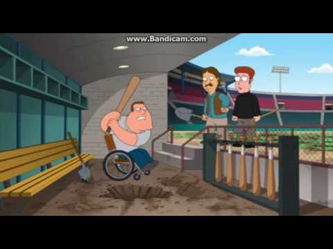 Bruce and Baseball Bats Family Guy