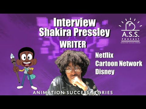 Shakira Pressley! Interview! Animation Success Stories Podcast! LIVE STREAM!