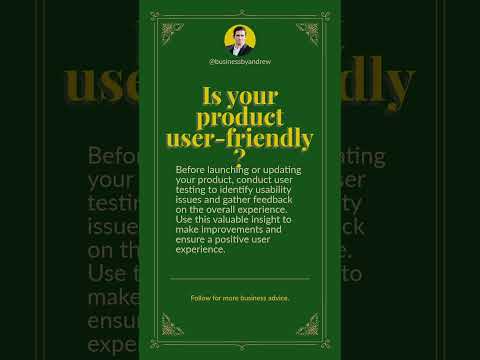 How to Conduct User Testing to Improve User Experience #ProductDevelopment #ServiceDesign