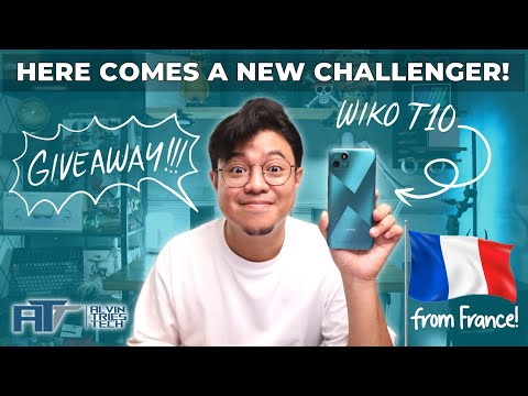 New Budget Phone from FRANCE [GIVEAWAY ULI!] - WIKO T10 Review