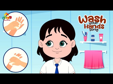 Wash Your Hands Song I Nursery Rhymes And Healthy Habits For Kids I Kids Carnival