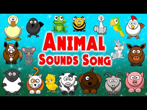 Animal Sounds Song | Guess Farm Animal Sounds | LittleKidsTV