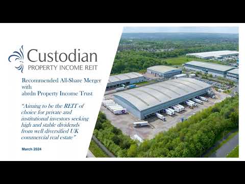 Custodian Property Income REIT - Investor Update - Friday, 8th March 2024