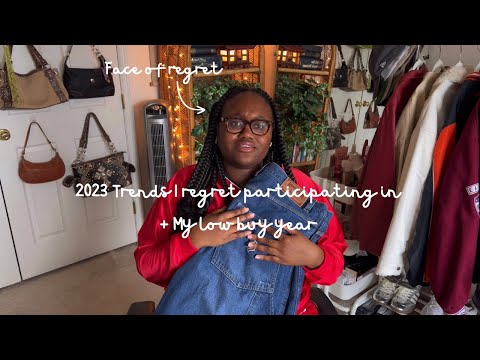 2023 Trends I Regret Participating in + My 2024 Low Buy Year