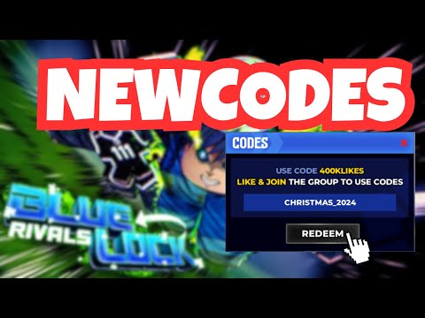 *NEW* BLUE LOCK: RIVALS CODES!!! | Christmas 2024 | Roblox Blue Lock: Rivals