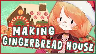 [Making A Gingerbread House] A ginger making gingerbread 🧡【VAllure】