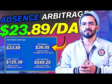 Earn $10 to $50 Per day | AdSense arbitrage make money online | Work from home jobs