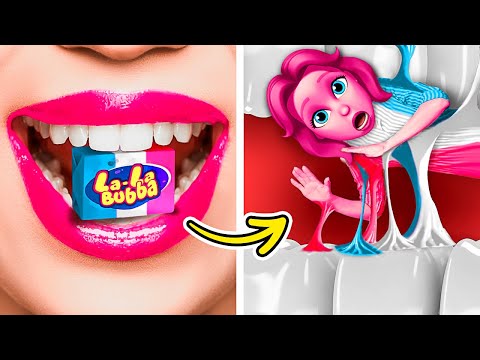 Extreme hacks with FOOD! If Food Were PEOPLE! Amazing Food Struggles by La La Life Emoji