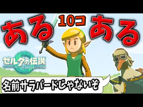 序盤これやるだろ！ティアキンあるある10選　GW【TotK】【ティアキン】【ティアーズオブザキングダム】