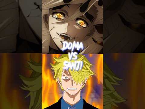 Doma Vs Sanji🔥 #anime #edit #demonslayer #onepiece #sanji #doma