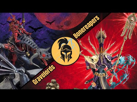 Age of Sigmar 4th Edition Battle Report: Ossiarch Bonereapers Vs Soulblight Gravelords