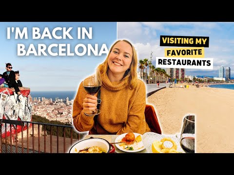 I FINALLY came back to Barcelona!! (Barcelona travel vlog)