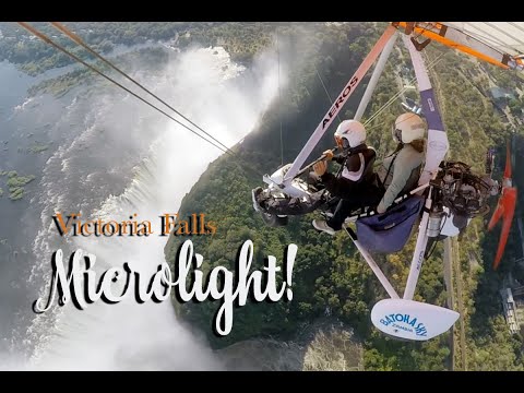 😬 SCARY Flight Over & Through Victoria Falls! 🚁🌈