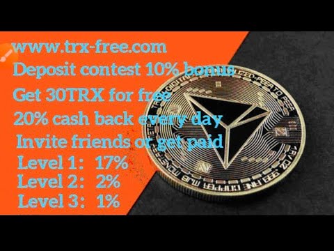 deposit contest丨Highest Profit丨Mining|Convenient and Fast|Free 30TRX|TRX-FREE|