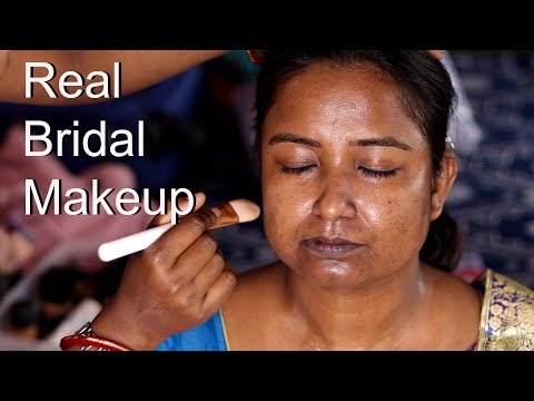 Winter Bridal Makeup / Best Bridal Makeup For Beginners /Step By Step Makeup Tutorial