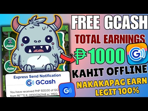 FREE ₱1000 GCASH=TOTAL EARNINGS KO SA APP NATO||LEGIT EARNING GCASH APP|MERGE TO EARN#earningapp