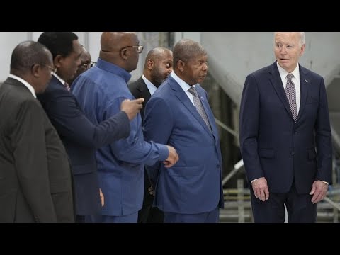 Biden, Lourenço, Tshisekedi tour Lobito port