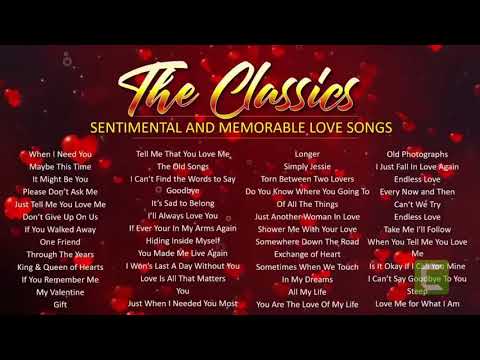 Classic Love Song - Sentimental and Memorable Love Song - Best Of 80s Love Songs