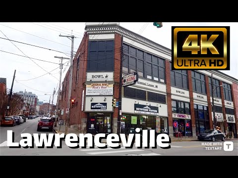 【4K】Lawrenceville (Pittsburgh, PA) - Day Walk