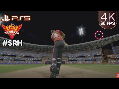 (PS5) IPL 2024: Team Sunrisers Hyderabad SRH - Unleash the Cricketing Fury in 4K Ultra HD! | 60FPS