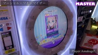 【maimaiでらっくす】マーシャル・マキシマイザー でらっくす譜面 MASTER ALL PERFECT 【直撮り】