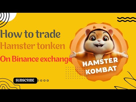 HOW SELL/TRADE  YOUR HAMSTAR ON BINANCE EXCHANGE