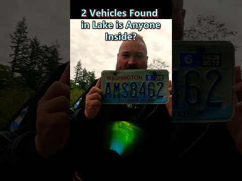 2 Vehicles Found in Lake is Anyone Inside? 🚗 🌊 🤿 🛟❓ #searchandrecovery #missingpersonscases #search