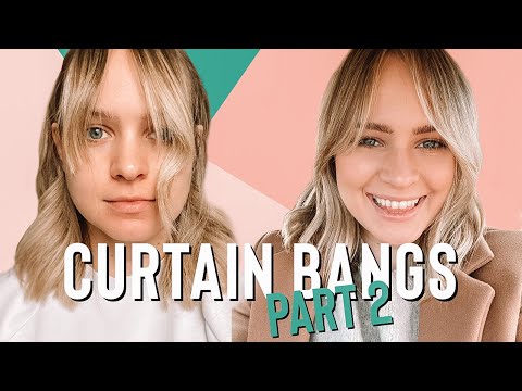 My BOTCHED Curtain Bangs Reveal - Kayley Melissa