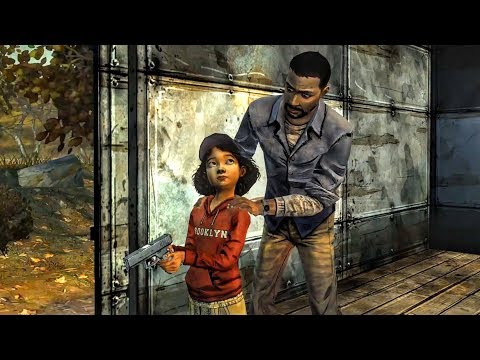 Clementine Remembers Her Time with Lee Flashback (Telltale Walking Dead Final Season 4 & 1)