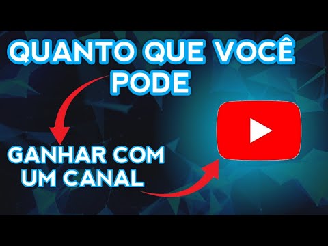 Quanto que um canal pequeno pode ganhar no YouTube hoje em dia : renda extra na internet