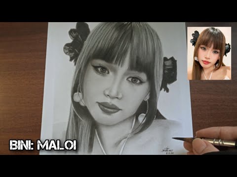 DRAWING BINI MALOI | jesar art