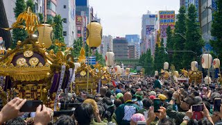 [ 4K ] 神田祭「神幸祭」& 秋葉原 神輿連合渡御 Tokyo Kanda-feattival & Gathering portable shrines at AKIHABARA.