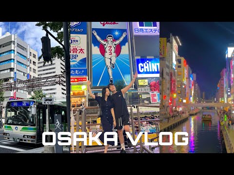 Vlog l 오사카 여행 day.1🇯🇵 | 3박4일 | 구글 4.0점이상 맛집 | #이치란라멘, #쿠로몬시장, #신세카이, #츠텐카쿠 , #쿠시카츠, #야키니쿠