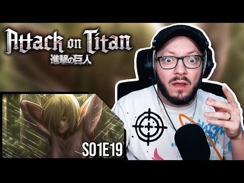 Das ERSTE MAL Attack on Titan 1x19 | "Der Biss" | Reaction