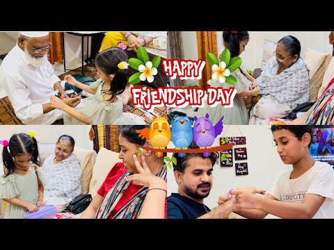 Friendship Day Special Vlogs🤩| Family k Sath Bacho Ne Celebrate Kiya Friendship Day 🥰